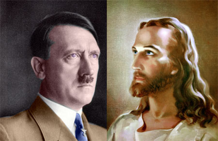 Hitler und Jesus gegen die Juden