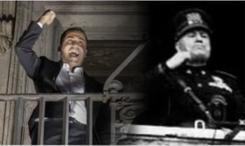 Luigi Di Maio wie einst Mussolini auf dem Balkon zum Volk