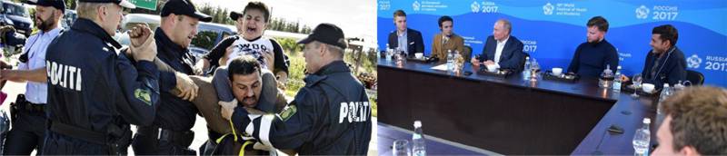 Dänemark un Putin kämpfen für das weisse Europa