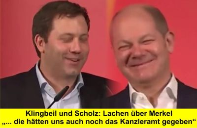 SPD: Lachen über Merkel