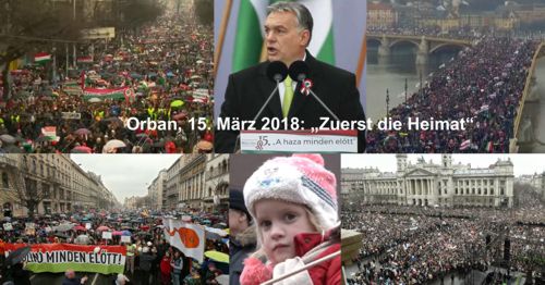 Orbans Jahrhundertrede am 15. März 2018
