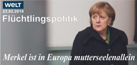 Merkel freigegeben zur Schlachtung