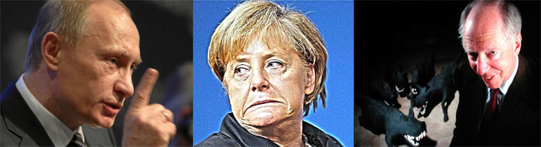 Merkel zwischen Putins Peitsche und Rothschilds Knute